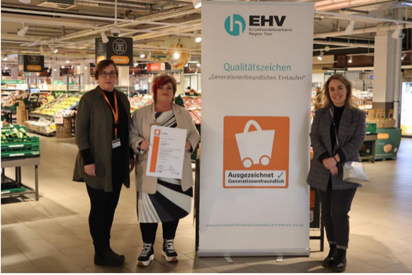Globus Markthalle Wittlich erhält Qualitätszeichen „Generationenfreundliches Einkaufen“